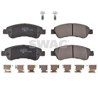SWAG 62 91 6814 Brake Pad Set, disc brake for CITRO?N,FIAT,PEUGEOT