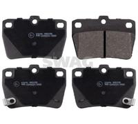 SWAG 81 91 6723 Brake Pad Set, disc brake for TOYOTA