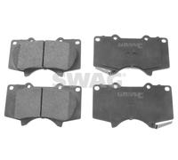 SWAG 81 91 6726 Brake Pad Set, disc brake for LEXUS,MITSUBISHI,TOYOTA,TOYOTA (FA