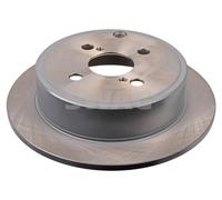 2x Brake disc Rear Axle solid 81 92 6066 SWAG for TOYOTA COROLLA COROLLA Estate