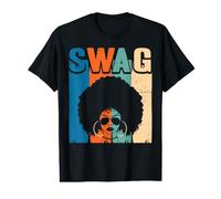 Swag Black History Month Value Graphic T-Shirt