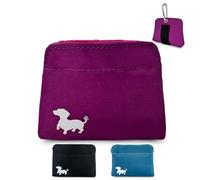 Swaggly Pocket Sized Dog Treat Pouch - Treat Pouches for Pet Training - Extra Small Dog Treat Pouch with Magnetic Closure - Dog Walking Treat Bag For Dog Training - Pink