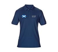 swagwear Embroidered Scottish Rugby Scotland Mens Polo T-Shirt 6 Colours (S-5XL)
