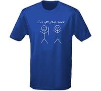 swagwear I've Got Your Back Mens T-Shirt 10 Colours (S-3XL) Royal Blue