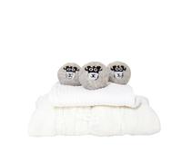 Swaledale Sheep 100% Wool Tumble Dyer Balls, Reusable, Natural, Chemical Free Laundry Fabric Softener