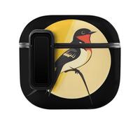Swallow The Sun Bird Cute Case PC Earbud Cases Protective Cover Compatible for AirPods 4