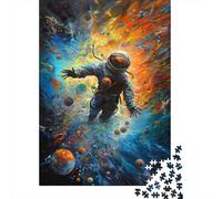 Swallowed By The Universe 1000-Piece Puzzle for Adults, 70x50cm/1000pcs, White Card with A Low-dust Finish; to Complete Gradually over A Weekend