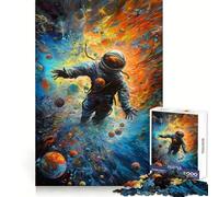 Swallowed By The Universe Jigsaw Puzzles 1000 Pieces for Adults Reason Skill Toy Calm Relax Exact Cut Heartfelt Gift (38x52cm)
