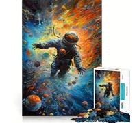 Swallowed By The Universe Jigsaw Puzzles 1000 Pieces for Adults Reason Skill Toy Calm Relax Exact Cut Heartfelt Gift (38x52cm)