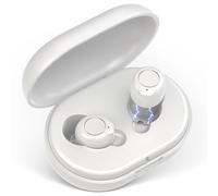 Swaloo Hearing Aids for Seniors Rechargeable with Intelligence Noise Cancelling, Suitable Crowd with Mild Hearing Loss, Premium Comfort Design Invisible Hearing Amplifiers Noise Reduction（White）