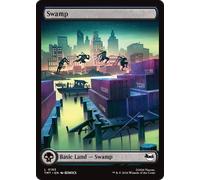 Swamp (#193) (Full Art Foil) | Teenage Mutant Ninja Turtles