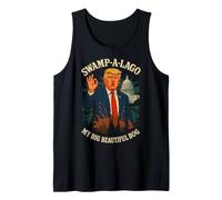 Swamp A Lago My Big Beautiful Bog Trump Political Satire Tank Top