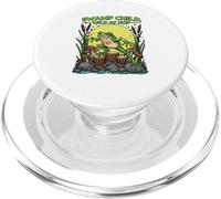 Swamp Child Wild At Hop Frog Naturecore Mushroomcore Drums PopSockets PopGrip for MagSafe