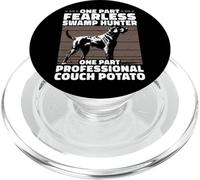 Swamp Hunter And Couch Potato Boykin Spaniel Humor PopSockets PopGrip for MagSafe