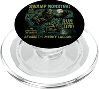 Swamp Monster Movie Poster Vintage Halloween PopSockets PopGrip for MagSafe