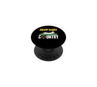 Swamp Rabbit Country Rabbit Hunting Season Cottontail PopSockets Adhesive PopGrip