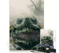 Swamp Turtle Mystique for Adults 1000 Piece Jigsaw Puzzle Pure Logic Toy Peaceful Time Sharp Cut Heartfelt Gift (50x75cm)