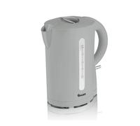 Swan 1.7L Cordless Jug Kettle 2200W - Auto Cut Off, Locking Hinged Lid, Slate Grey