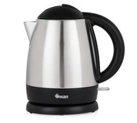 Swan SK31020N Brushed Stainless Steel Cordless Jug Kettle Silver 2kW 1