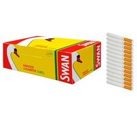 Swan 1000 Empty Paper Tubes MYO Cigarette Filter Tubes Make Your Own King Size