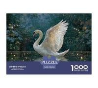 Swan 1000 Piece Cardstock Puzzle Swan Modern Style, 8 Years And Up 70x50cm/1000pcs