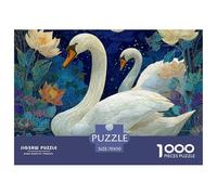 Swan 1000 Piece Puzzles Swan for Adults & Children Aged 12+ 70x50cm/1000pcs
