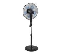 Swan 16 Inch Pedestal Fan Built-in Timer, Oscillation Function, Remote Controlled, 60W, Black, SFA23010N