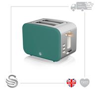 Swan Nordic Pine Green 2 Slice Toaster