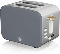 Swan 2 Slice Toaster Nordic Grey ST14610GRYN