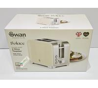 Swan Toaster Solace ST19031CRM 2-Slice SS Cream