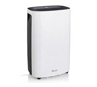 Swan 20 Litre Dehumidifier with LED Display, Auto Shut Off, 24 Hour Timer, White, SH16810N