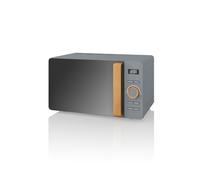 (Swan 20L Nordic Digital Microwave Grey) Swan Nordic Digital Microwave - 20L