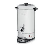 Swan 20L Tea Urn, Stainless Steel, Concealed Heating Element, Keep Hot Function, Drip-Free Tap, Ideal for Events and Catering, Stainless Steel, SWU20L