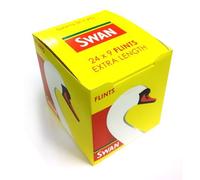 Swan 216 Swan Flints Extra Length British Food Shop (SW216) Wooden Fire Fuel Block