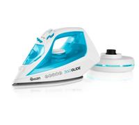 Swan SI16410N 2-in-1 Cord or Cordless Steam Press Iron, Non-Stick Ceramic Soleplate, 2800W, Blue