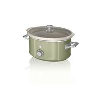 Swan 3.5L Nordic Slow Cooker In Light Green Light Green