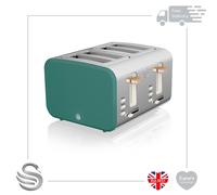 Swan Nordic Pine Green 4 Slice Toaster