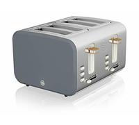 Swan 4 Slice Toaster Nordic Grey ST14620GRYN