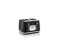 Swan 4 Slice Toaster ST19024BLK - Serenity Range in Matte Black Finish