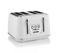 Swan 4 Slice Toaster ST19025WHT - Elegance Range in Gloss White Finish