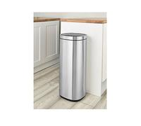 Swan 50L Touch Bin Ilver