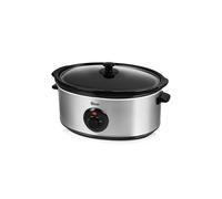 Swan 6.5L Slow Cooker - Stainless Steel, SF17030N