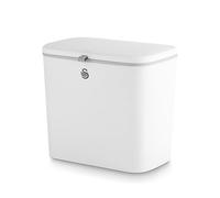 Swan 7L Kitchen Compost Caddy White