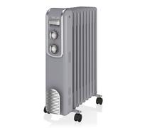 Swan 9 Finned Oil Filled Radiator, 2000W, Grey, SH60010GRN