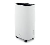 Swan SH16505 10L Dehumidifier with Humidity Sensor, 2 Speed Settings, Carbon Filter for Removing Odours, 24-Hour Timer, 1.5m Power Cable, 2.5L Water Tank, White