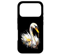 Swan Art Animal Lover Motif Case for iPhone 17 Pro