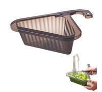Swan Basket Strainer - Triangle Kitchen Sink Strainer - Kitchen Corner Sink Drain Strainer | Collect Food Remnants or Kitchen Waste and Store Kitchen Utensils