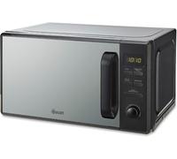 Swan SM4421BLK Digital Microwave with 95-Minute Timer, 5 Power Levels, 20L, 800W, Black