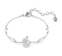 Swarovski Jewellery Swarovski Swan Mixed Cuts Crystal Bracelet 1.2 x 0.8cm, 15.5-20cm