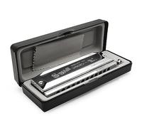 Swan Chromatic Harmonica C Key 10/12/16 Holes 40/48/64 Tones Harmonica Musical Instruments With Precision Engineered Sliding For Beginner (SW1248)